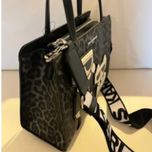 Karl Lagerfeld Maybelle satchel xbody - Picture 2 of 7